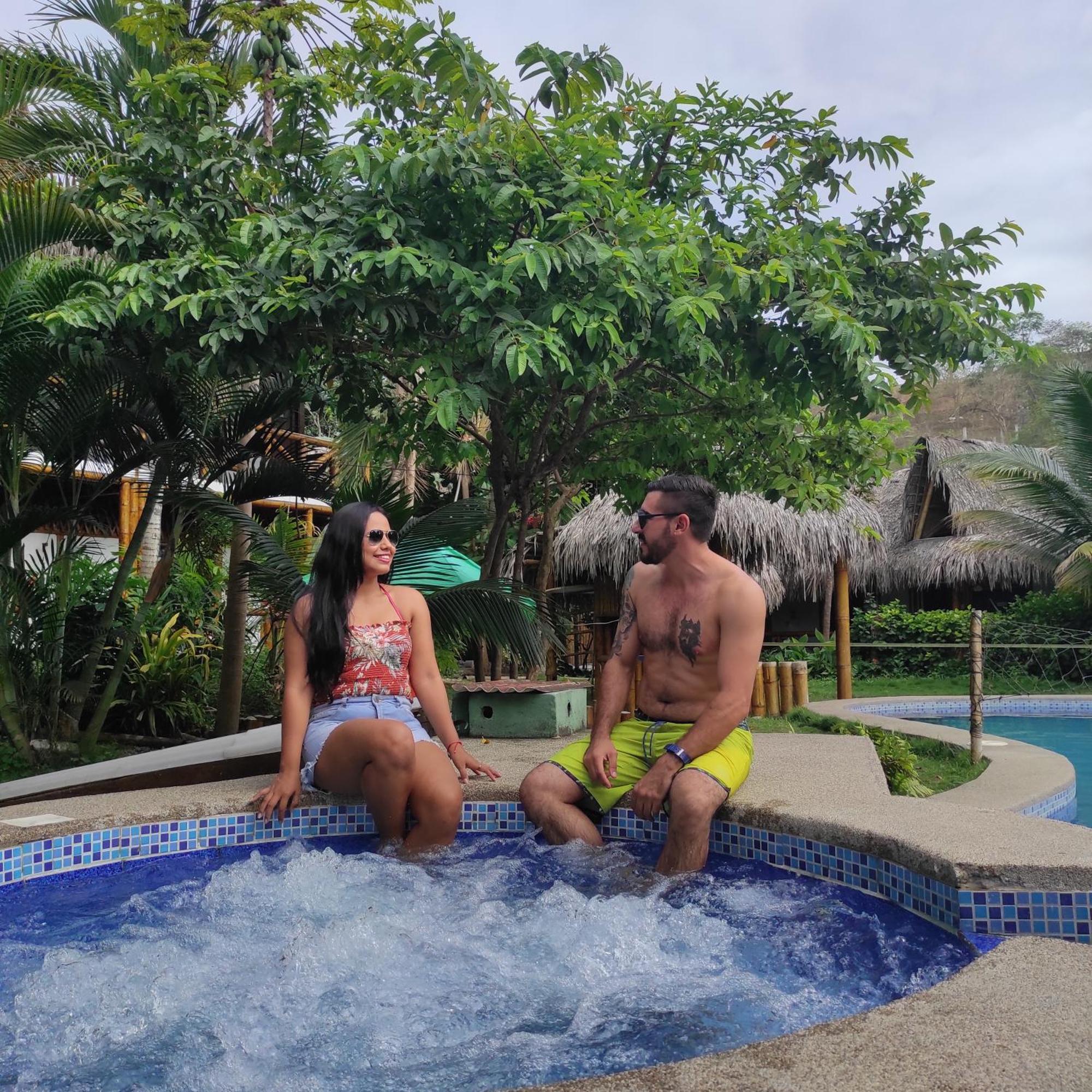Montanita Cabanas Bagian luar foto