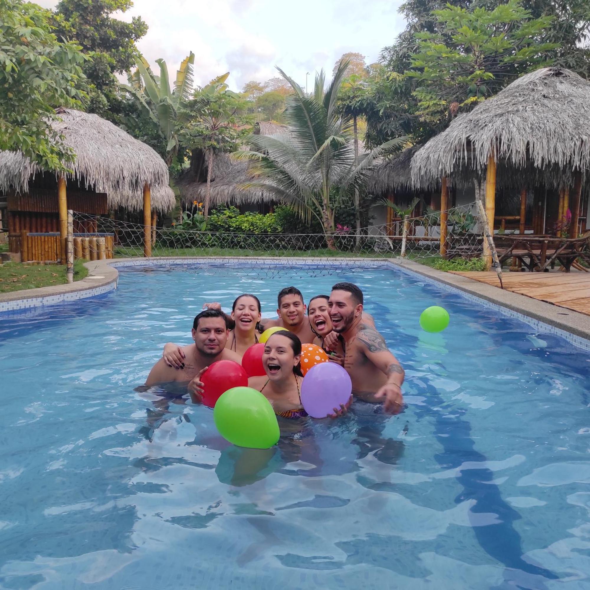 Montanita Cabanas Bagian luar foto