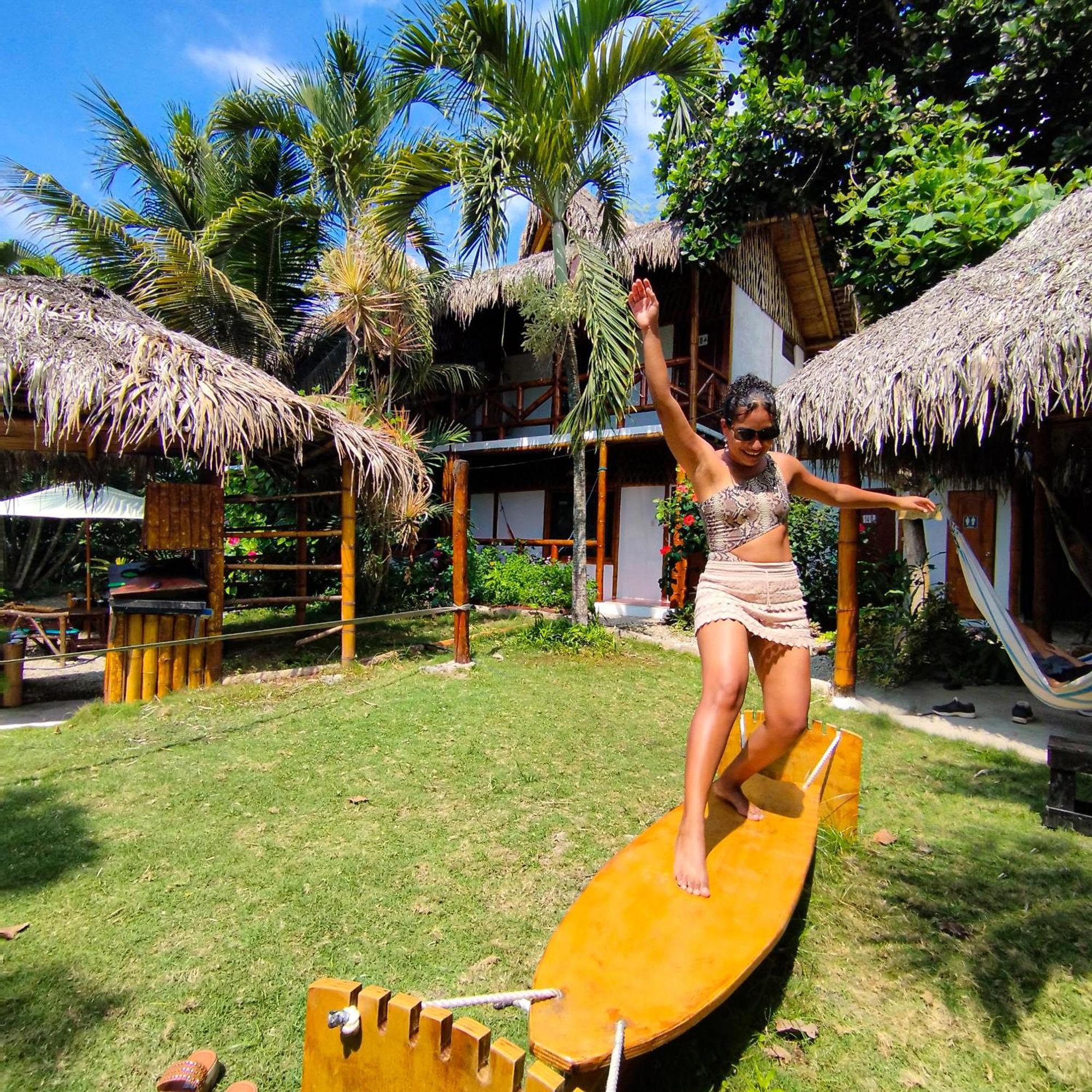 Montanita Cabanas Bagian luar foto