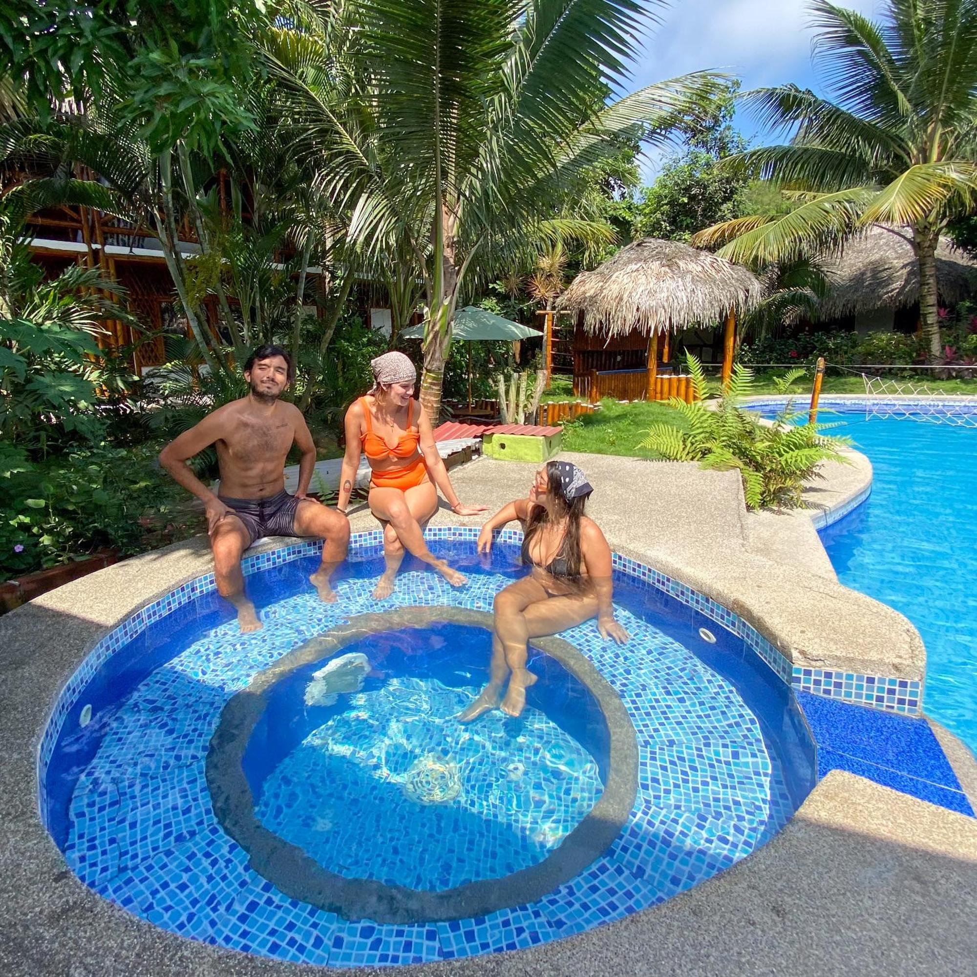 Montanita Cabanas Bagian luar foto