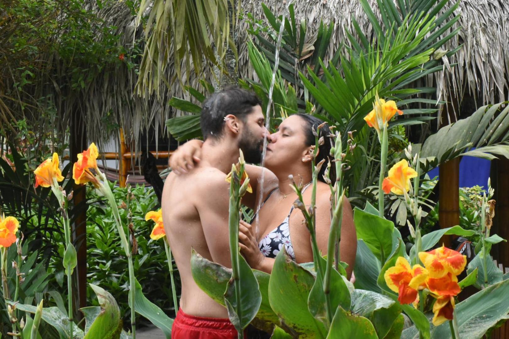 Montanita Cabanas Bagian luar foto